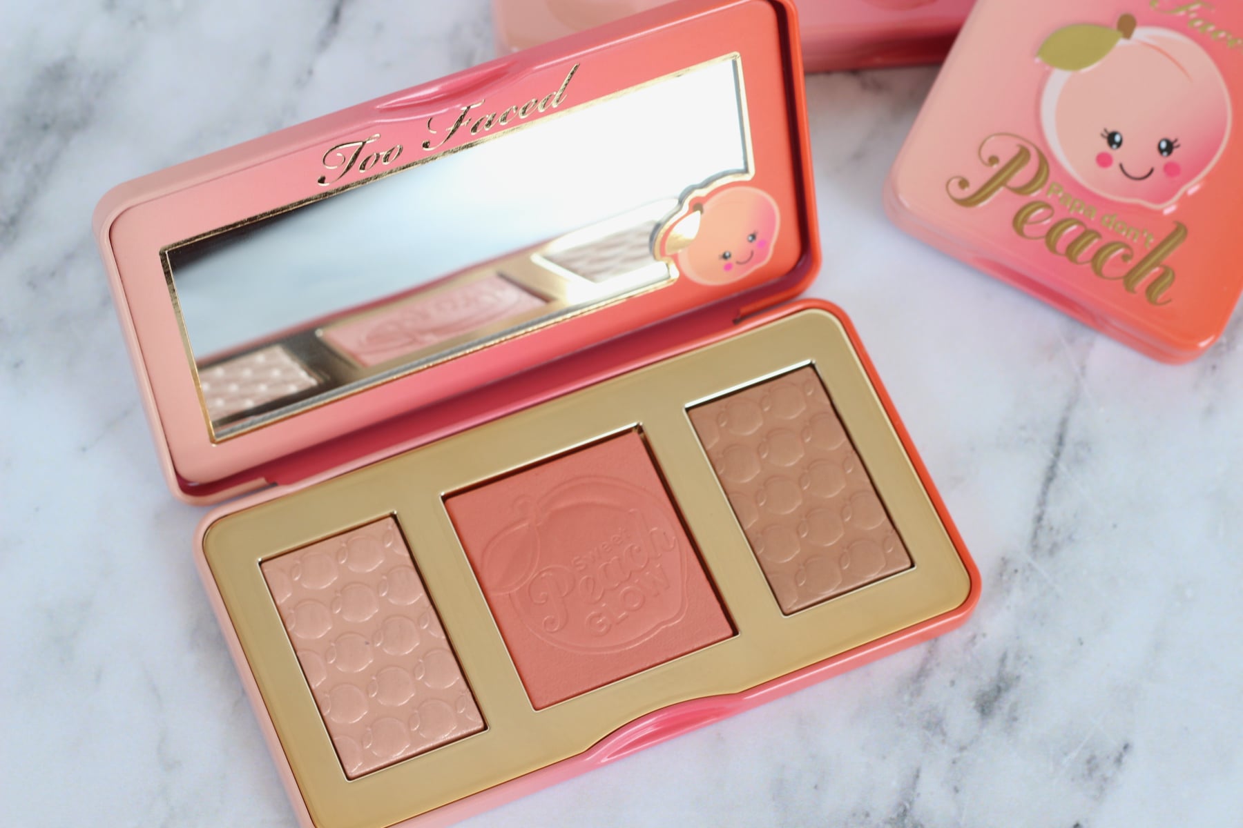 mærkning Arthur acceleration Too Faced Sweet Peach Collection Review