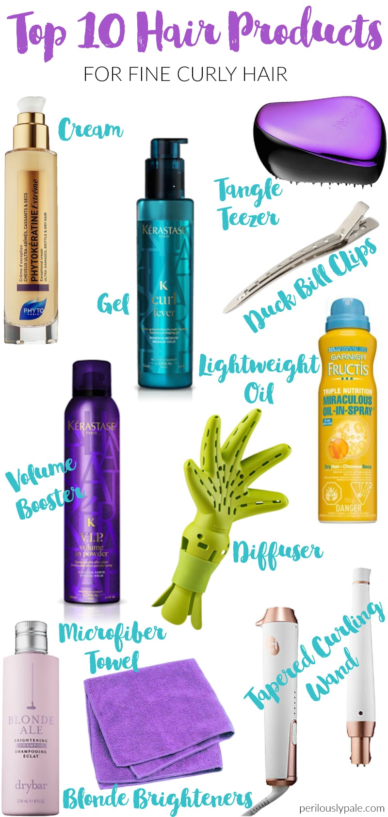 Top 10 Hair Products for Fine, Curly Hair