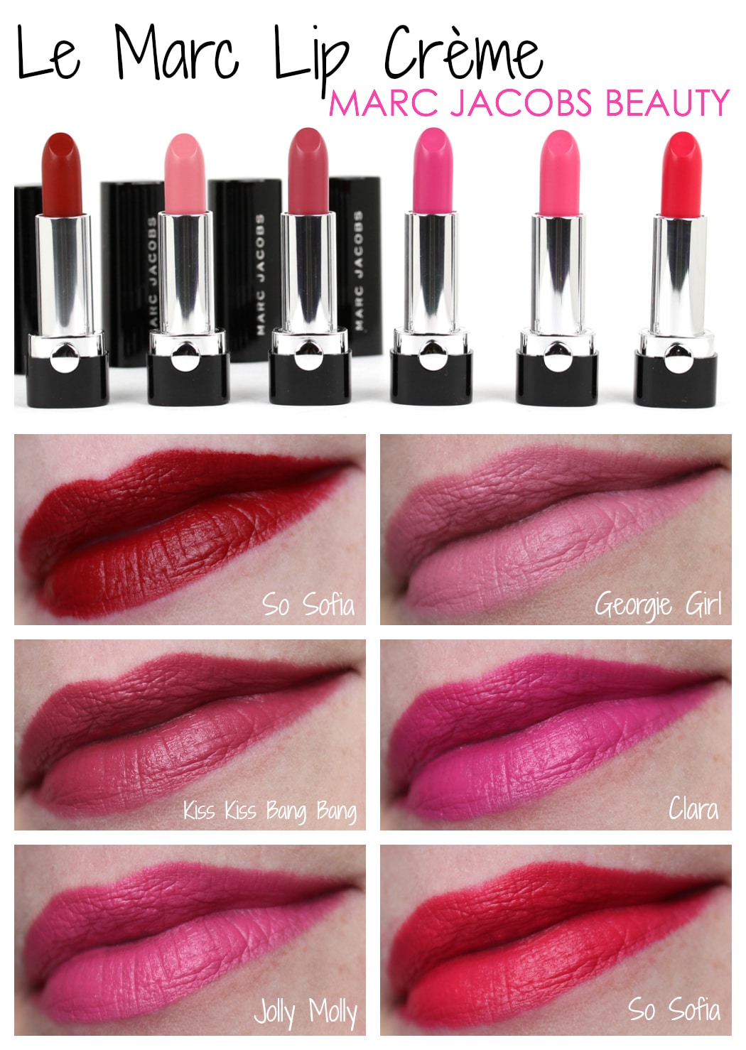 best marc jacobs lipstick colors