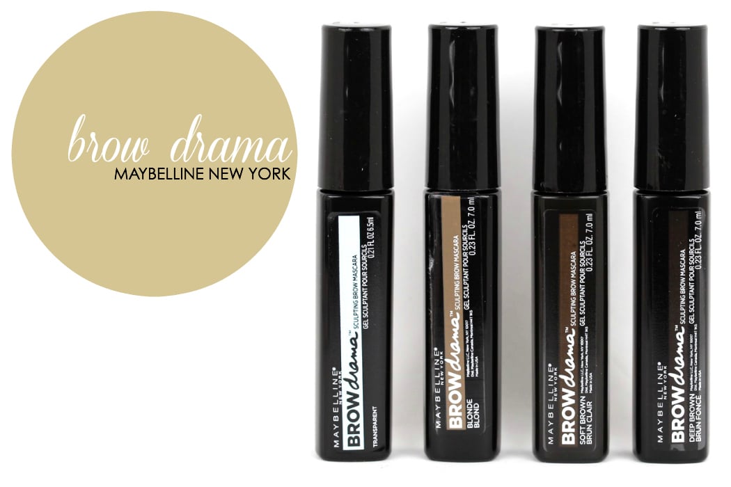 Maybelline Eye Brow Review Clear, Soft Brown, Deep Brown