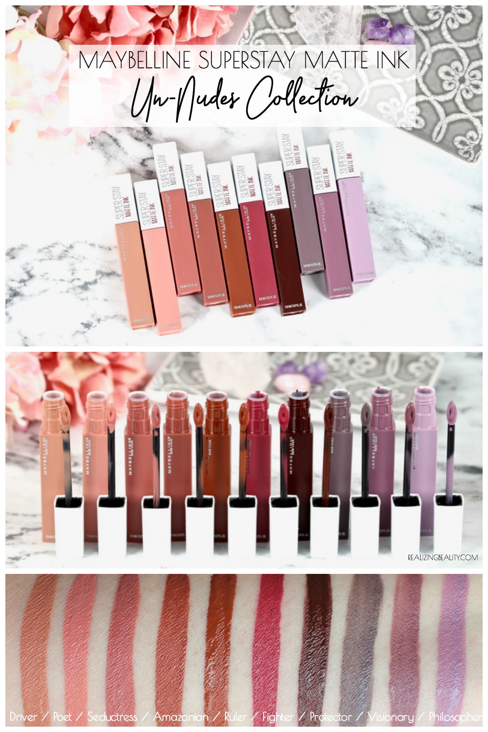 Maybelline Superstay Matte Ink Un Nudes Review And Swatches